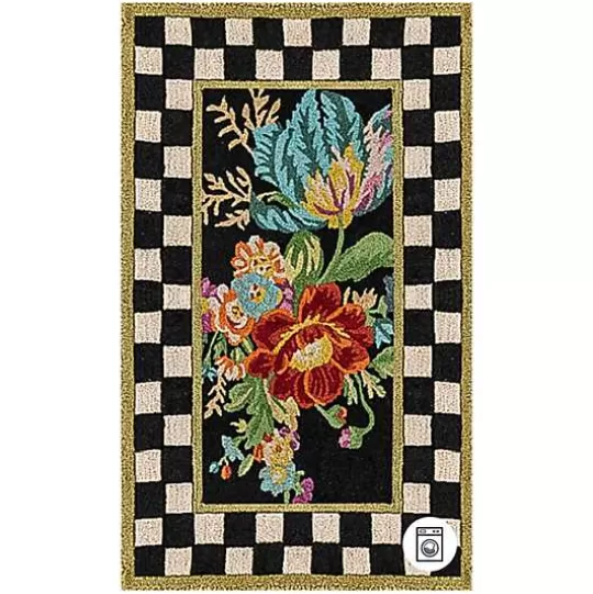 Shop MacKenzie-Childs Flower Market 3' x 5' Washable Rug