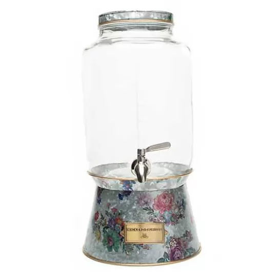 Clearance MacKenzie-Childs Flower Market Galvanized Beverage Dispenser