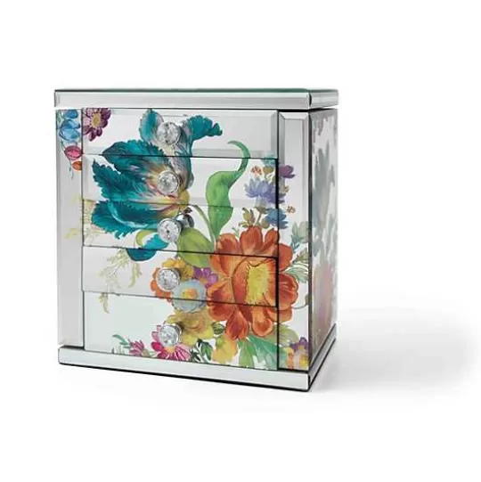 Shop MacKenzie-Childs Flower Market Reflections Jewelry Armoire