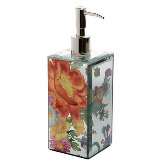 Sale MacKenzie-Childs Flower Market Reflections Soap Pump