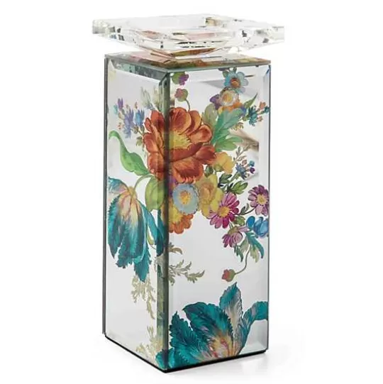 Discount MacKenzie-Childs Flower Market Reflections Tall Candle Holder