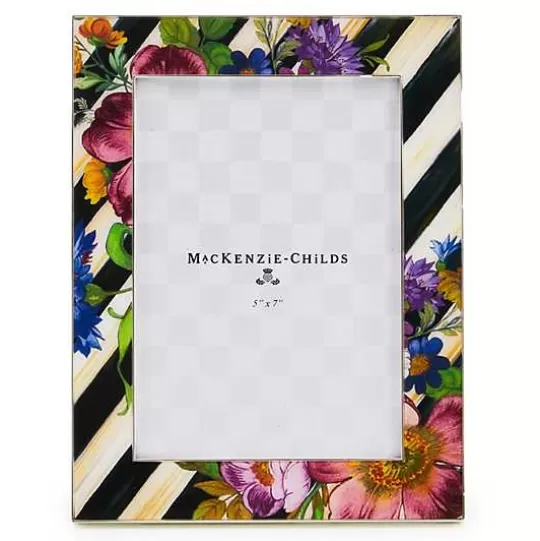 Flash Sale MacKenzie-Childs Flower Market Silver Plated 5x7 Frame