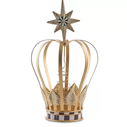 Cheap MacKenzie-Childs Glam Up Crown Tree Topper