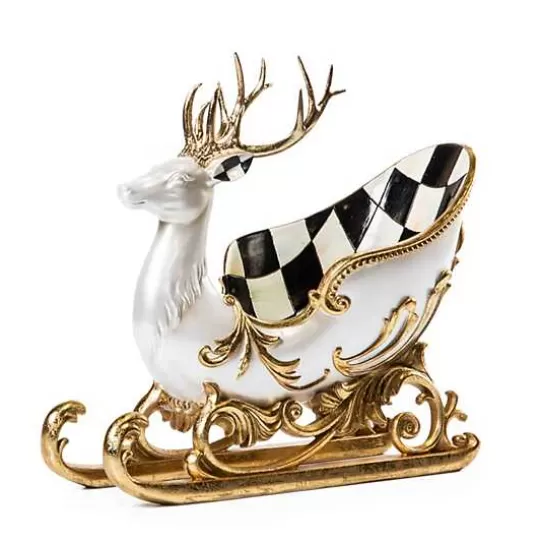 Discount MacKenzie-Childs Glam Up Deer Sleigh