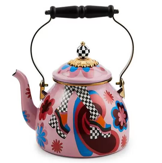 Flash Sale MacKenzie-Childs Go Go 2 Quart Tea Kettle