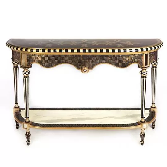 Outlet MacKenzie-Childs Golden Hour Cocktail Console Table