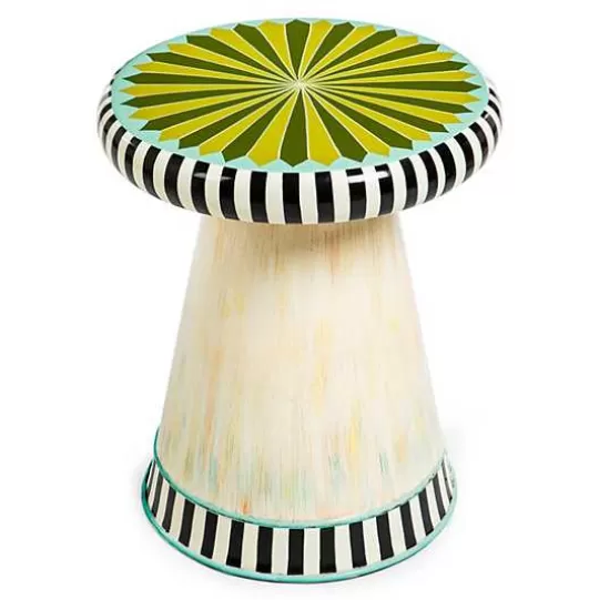 Best Sale MacKenzie-Childs Green Large Outdoor Toadstool