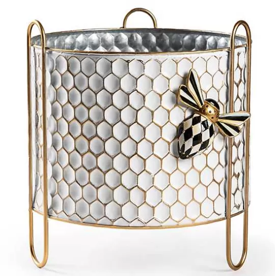 Shop MacKenzie-Childs Honeycomb Large Tin Planter