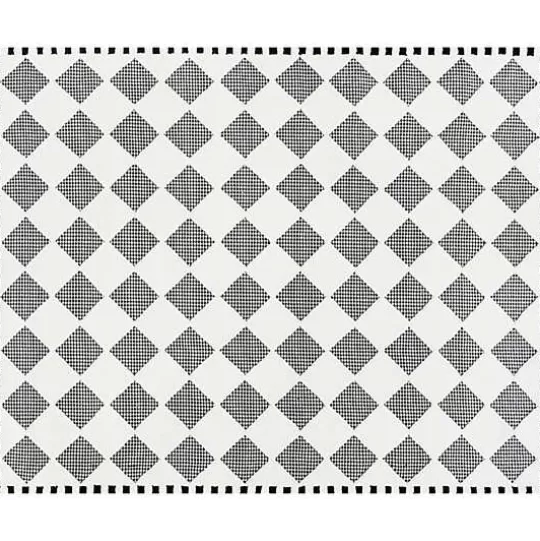 Sale MacKenzie-Childs Houndstooth Check Diamond 8' x 10' Rug