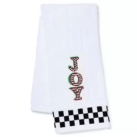 Shop MacKenzie-Childs JOY Check Hand Towel