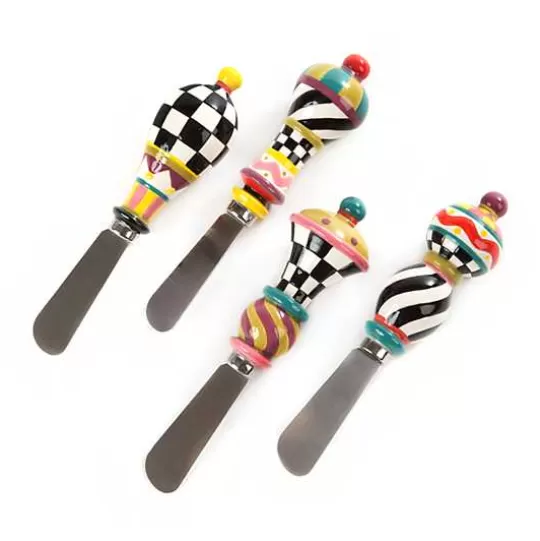 Store MacKenzie-Childs Jubilee Spreaders, Set of 4