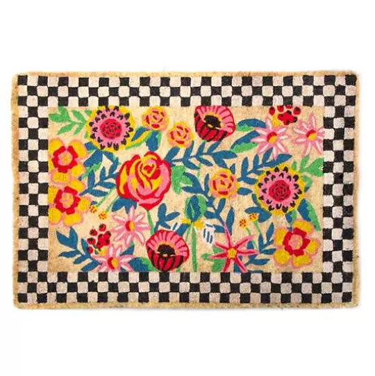 Store MacKenzie-Childs Kira's Garden Entrance Mat