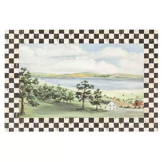 Sale MacKenzie-Childs Landscape Floor Mat - 2' x 3'