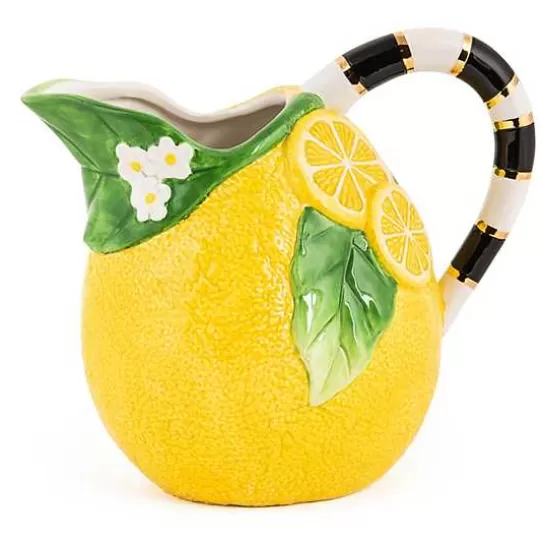 Cheap MacKenzie-Childs Lemon Pitcher