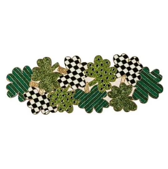 Store MacKenzie-Childs Lucky Clover Beaded Runner