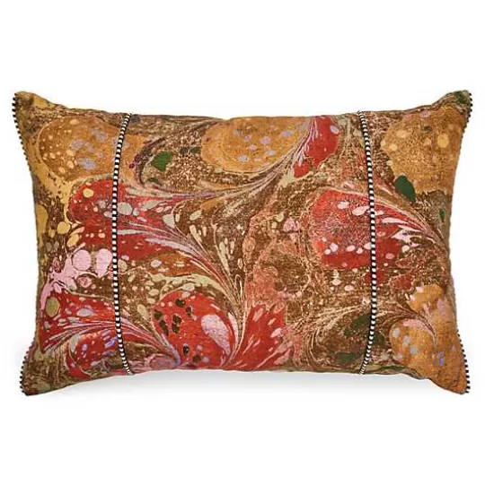 Clearance MacKenzie-Childs Marbleized Lumbar Pillow