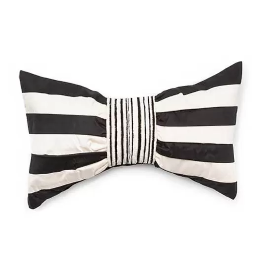 Shop MacKenzie-Childs Marquee Bow Throw Pillow