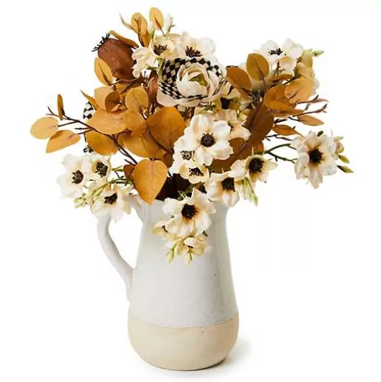 Store MacKenzie-Childs Mocha Floral Arrangement