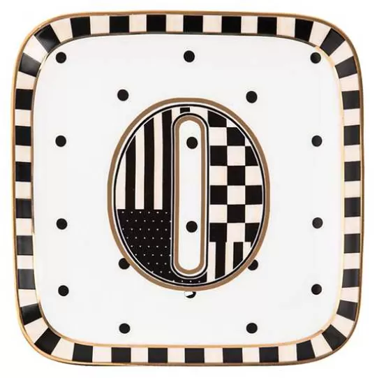 Online MacKenzie-Childs Monogram Dish - O