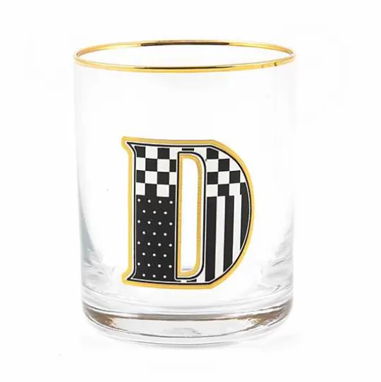 Hot MacKenzie-Childs Monogram Tumbler - D