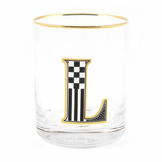 Hot MacKenzie-Childs Monogram Tumbler - L