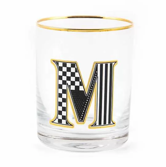 Hot MacKenzie-Childs Monogram Tumbler - M