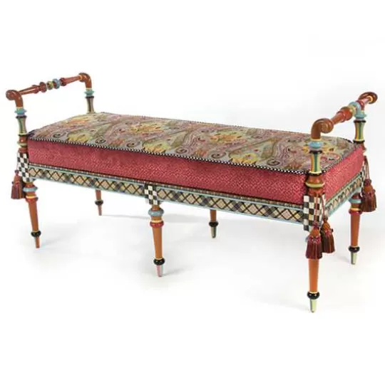 Shop MacKenzie-Childs Musette 4' Bench