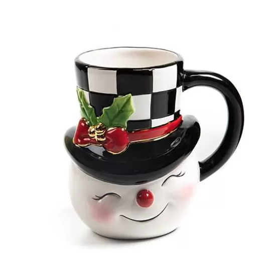 Online MacKenzie-Childs Nostalgia Snowman Mug