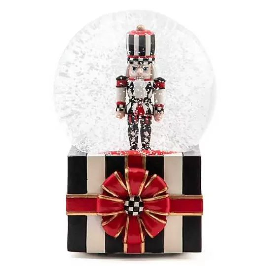 Cheap MacKenzie-Childs Nutcracker Gift Snow Globe