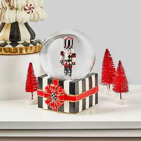 Cheap MacKenzie-Childs Nutcracker Gift Snow Globe