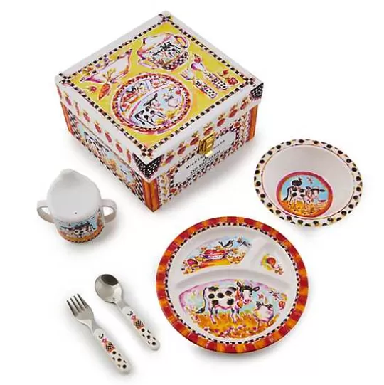 Flash Sale MacKenzie-Childs On the Farm Toddler's Dinnerware Set