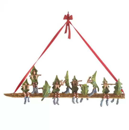 Discount MacKenzie-Childs Patience Brewster 12 Days 10 Pipers Piping Ornament