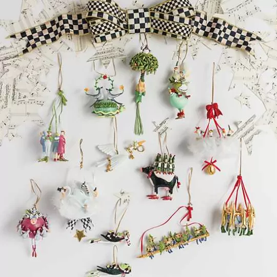 Online MacKenzie-Childs Patience Brewster 12 Days Partridge in a Pear Tree Ornament