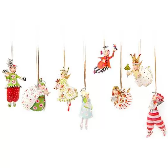 Flash Sale MacKenzie-Childs Patience Brewster Angel Mini Ornament Set