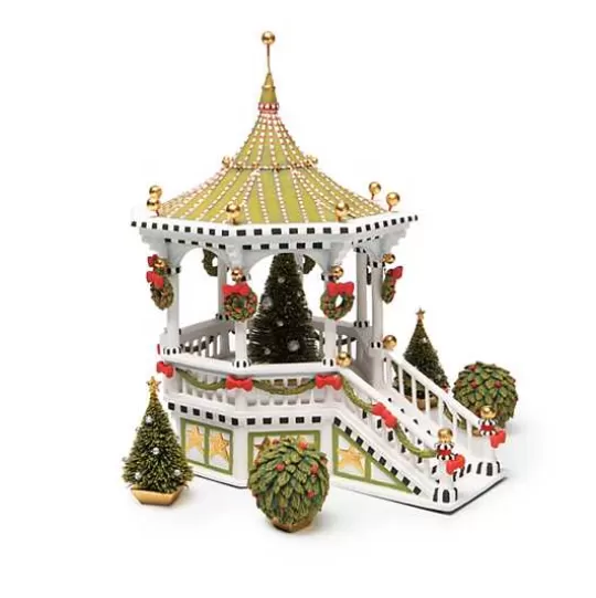 Best MacKenzie-Childs Patience Brewster Caroler Gazebo Display