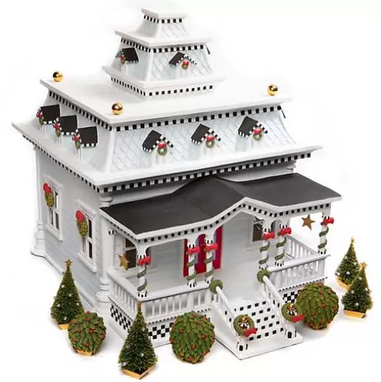 Discount MacKenzie-Childs Patience Brewster Caroler House Display