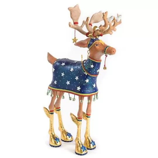 Cheap MacKenzie-Childs Patience Brewster Dash Away Comet Reindeer Figure