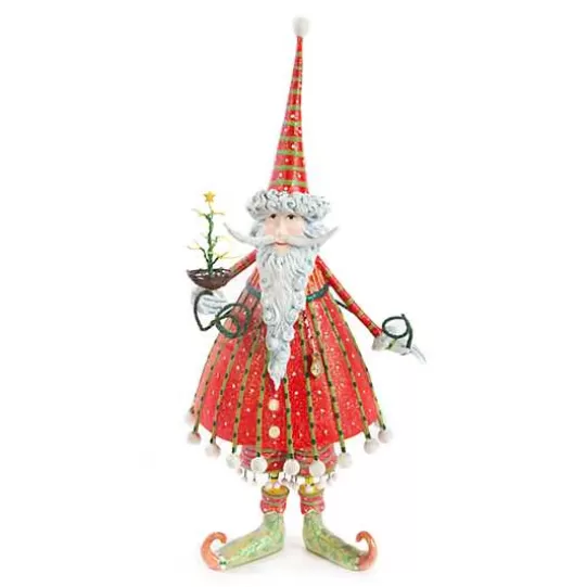 Cheap MacKenzie-Childs Patience Brewster Dash Away Dashing Santa Figure