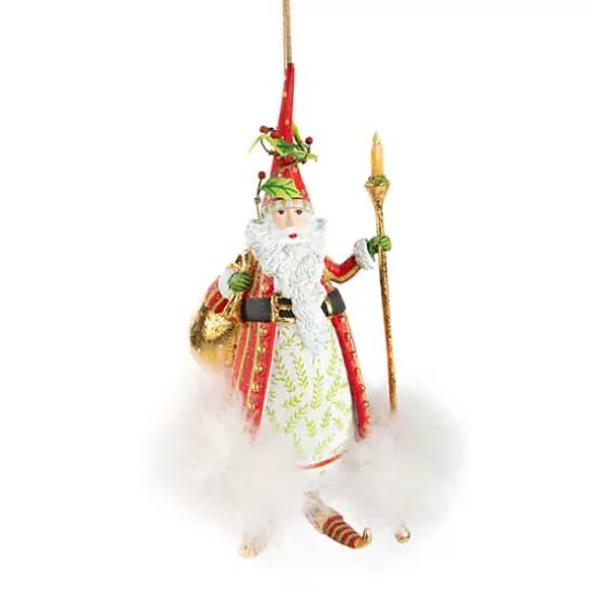 Flash Sale MacKenzie-Childs Patience Brewster Dash Away Nicholas Santa Ornament