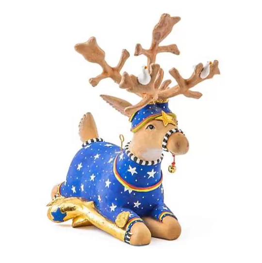 Online MacKenzie-Childs Patience Brewster Dash Away Sitting Comet Reindeer Figure