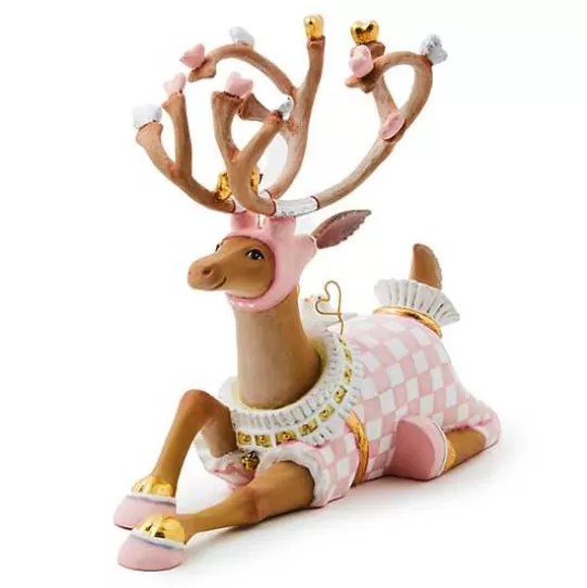 Sale MacKenzie-Childs Patience Brewster Dash Away Sitting Cupid Reindeer Figure