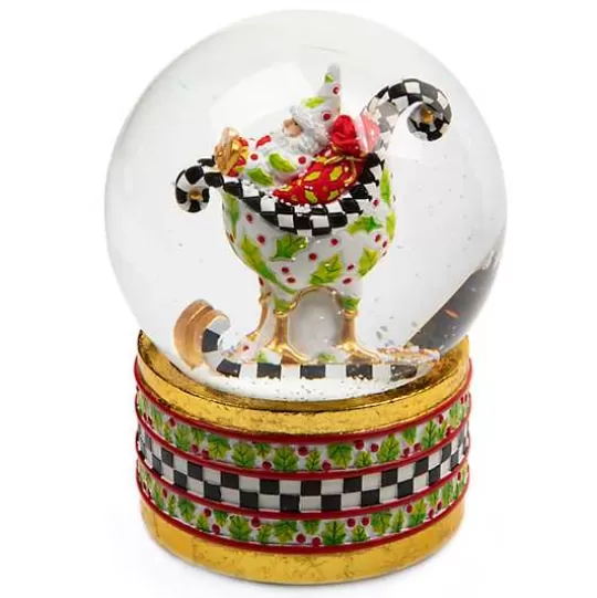 Cheap MacKenzie-Childs Patience Brewster Dash Away Sleigh Snow Globe