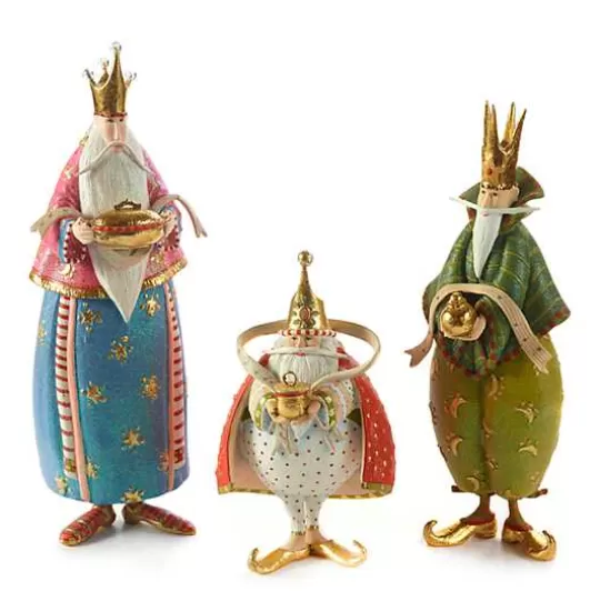 Hot MacKenzie-Childs Patience Brewster Nativity Magi Figures
