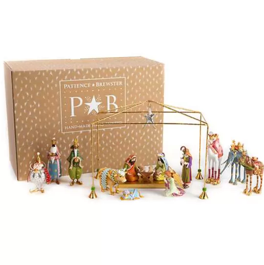 Sale MacKenzie-Childs Patience Brewster Nativity Mini Figures Introductory Set