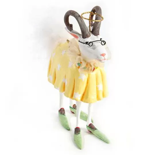 Cheap MacKenzie-Childs Patience Brewster Nativity Nanny Goat Ornament