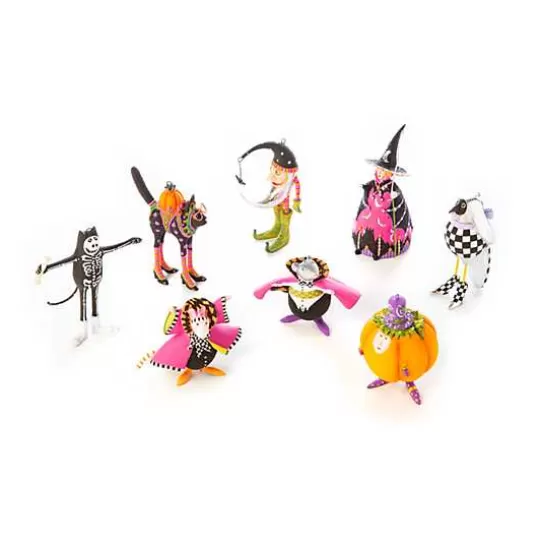 Discount MacKenzie-Childs Patience Brewster Spooky House Minis, Set of 8