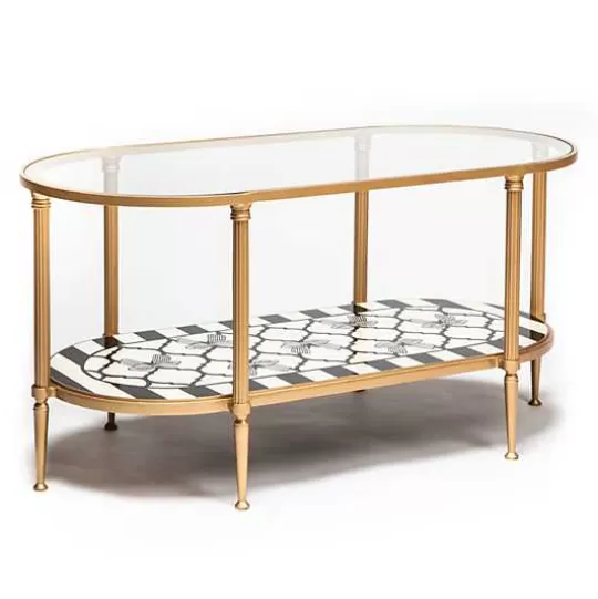 Outlet MacKenzie-Childs Pretty As A Bow Coffee Table