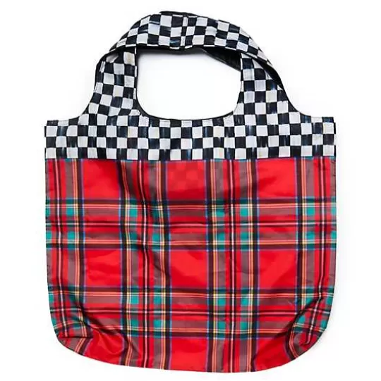 Flash Sale MacKenzie-Childs Red Tartan To Go Tote