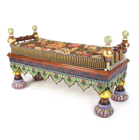 Clearance MacKenzie-Childs Ridiculous Bench