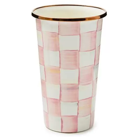 Flash Sale MacKenzie-Childs Rosy Check 20 Ounce Tumbler